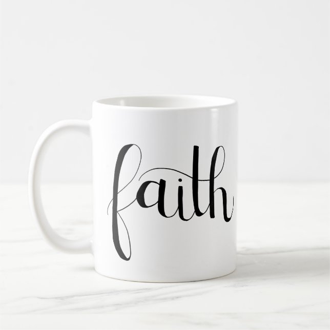 Caneca De Café Faith Coffee Mug (Esquerda)