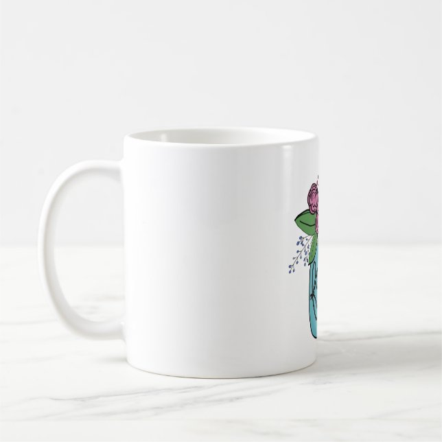 Caneca De Café Faith Floral Jug (Esquerda)
