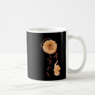 Caneca De Café Faith Hope Fight Love Elephflower Leukemia