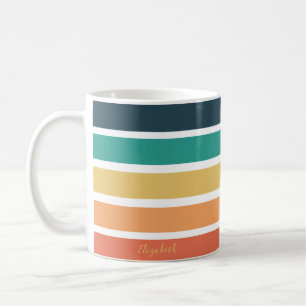 Caneca De Café Faixa de cores