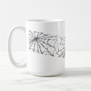Caneca De Café Faixa de Opções da Web Spider