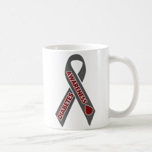 Caneca De Café Faixa de Sensibilização do Diabetes