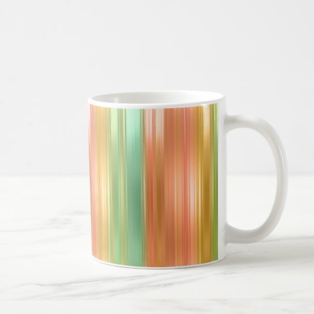 Caneca De Café Faixa multicolorida (Direita)