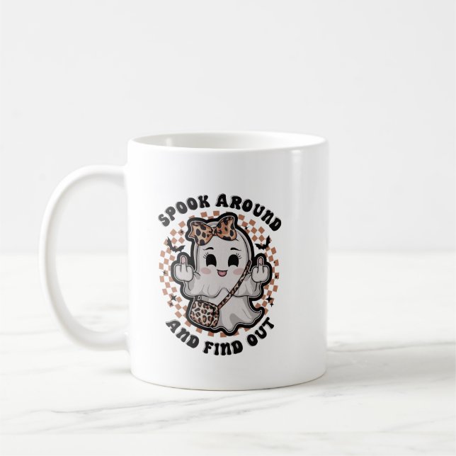 Caneca De Café Falar e descobrir (Esquerda)