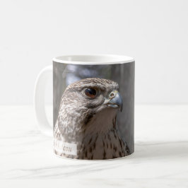 Caneca De Café Falcão-da-pradaria Salmo 92:5 KJV