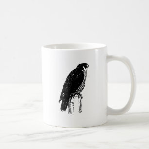 Caneca De Café Falcão de peregrino (ilustração)