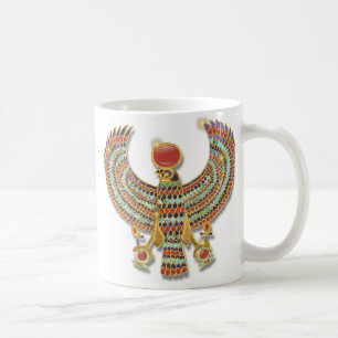 Caneca De Café Falcão egípcio antigo peitoral
