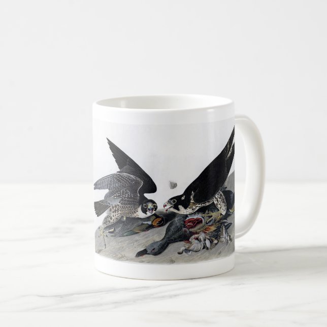 Caneca De Café Falcon , 隼 (Frente Esquerda)