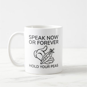 Caneca De Café Fale Agora ou Calar-se para Sempre