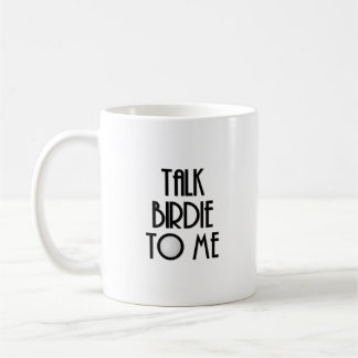 Caneca De Café Fale Birdie comigo
