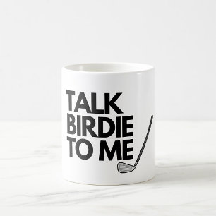 Caneca De Café Fale Birdie Comigo Golf Dizendo Coffee Mug