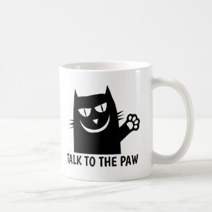 Caneca De Café FALE COM A PAW CAT Coffee Mugs