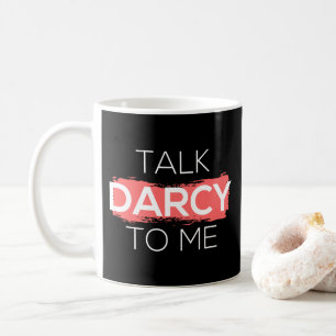 Caneca De Café Fale Com Darcy Para Mim
