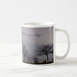 Caneca De Café Fale com o seu cachorro mug de RoseWrites