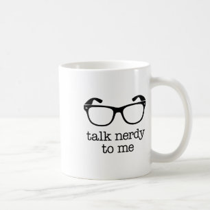 Caneca De Café Fale Comigo Com Nerdy