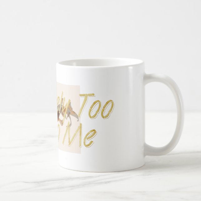 Caneca De Café Fale comigo Mug (Direita)