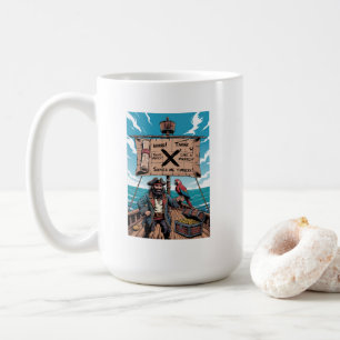 Caneca De Café Fale como um dia de pirata