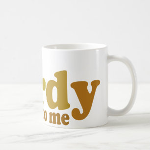 Caneca De Café Fale nerd para mim, Legal retrô
