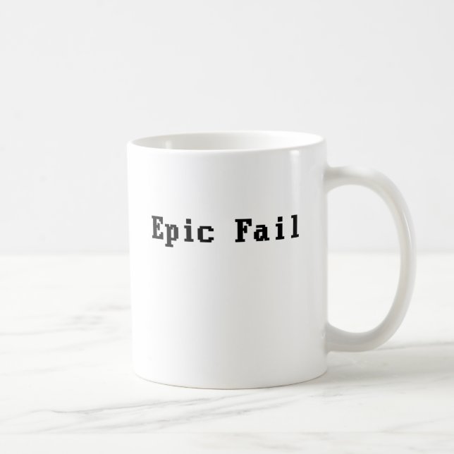Caneca De Café Falha épico (Direita)