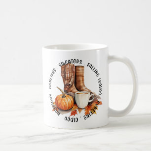 Caneca De Café Fall and Autumn Vibes