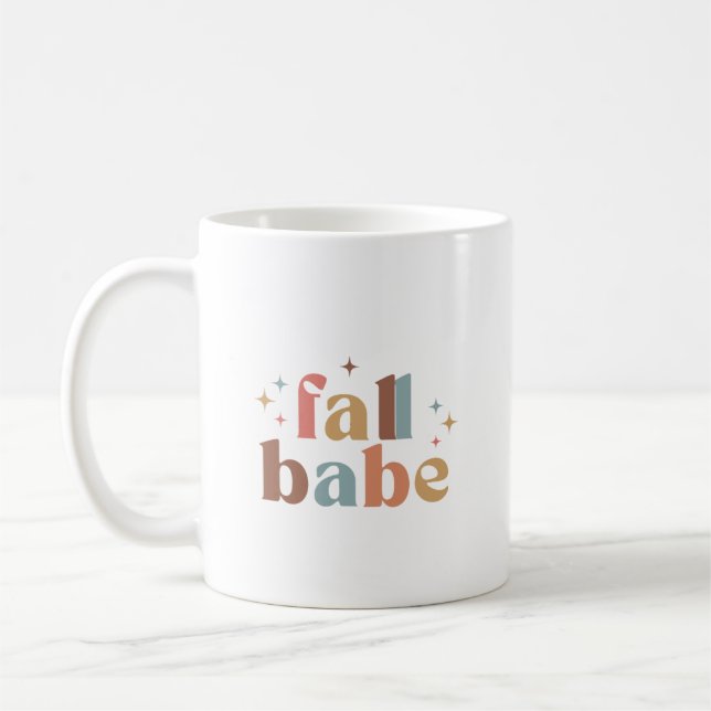 Caneca De Café Fall Babe (Esquerda)