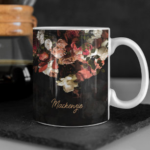 Caneca De Café Fall Floral Fantasy