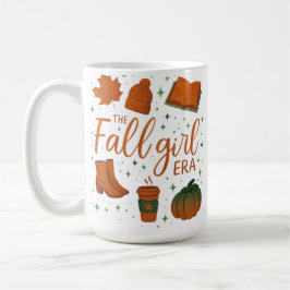 Caneca De Café Fall girl era Mug, Autumn girl shirt gift ,TS12