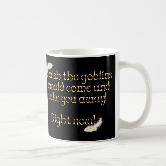 Caneca De Café Falln Goblins Leva-Te (Direita)