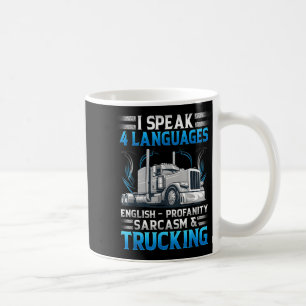 Caneca De Café Falo 4 Idiomas Inglês Obscenidades Sarcasmo E