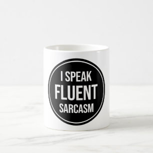 Caneca De Café Falo Sarcasmo Fluente