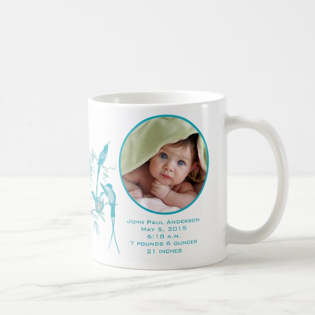 Caneca De Café Família Bebê Foto Fofo (Direita)