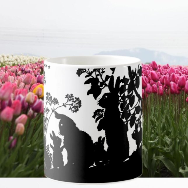 Caneca De Café Família Bunny (Criador carregado)