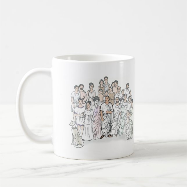 Caneca De Café Família Caecilii (Esquerda)