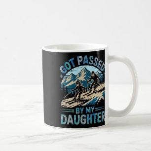 Caneca De Café Família de Esqui Foi Pedalada Pelo Esqui Da Minha 