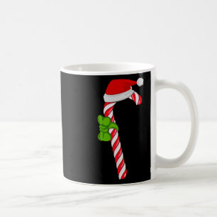 Caneca De Café Família de Natal da Tripulação Candy Cane Coincide