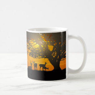 Caneca De Café Família Deer