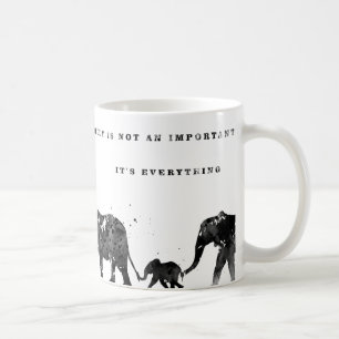 Caneca De Café Família do elefante
