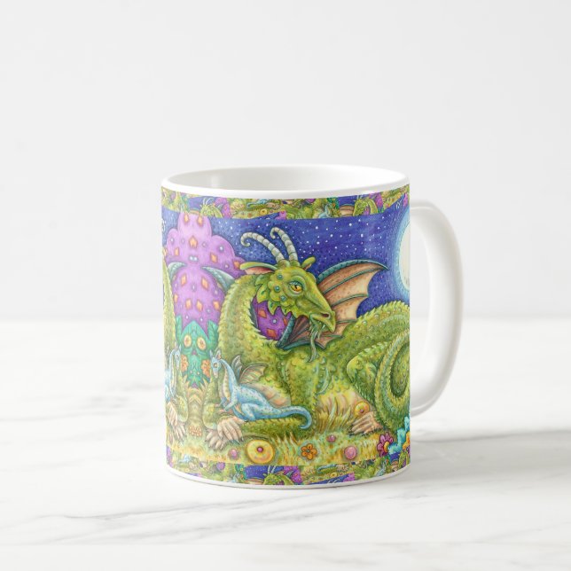 CANECA DE CAFÉ FAMÍLIA DRAGON DA PRÓXIMA GERAÇÃO, FANTASIA QUÍMIC (Frente Esquerda)
