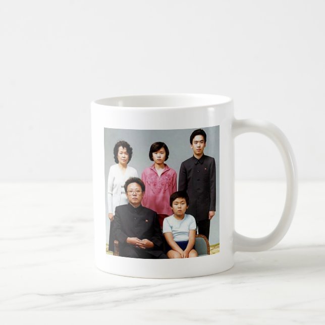 Caneca De Café Família feliz de Kim (Direita)