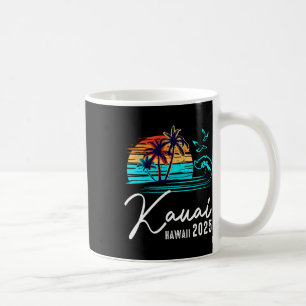 Caneca De Café Família Kauai Hawaii 2025 Summer Vacation Matching