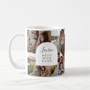 Caneca De Café Família Mug Fotografia Moderna Melhor Mãe Nunca Mu