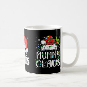 Caneca De Café Família Muzzy Claus Xmas que Corresponde Engraçado