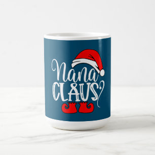 Caneca De Café Família Natal Oferece Papais noeis Engraçados Nann