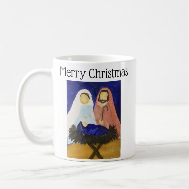 Caneca De Café Família Noel (Esquerda)