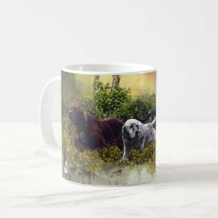 Caneca De Café Família Setters