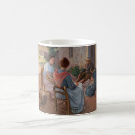 Caneca De Café Família tradicional italiana (Vintage Itália)