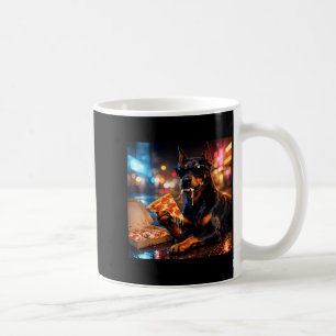Caneca De Café Família vintage doberman cães meninos meninas fant