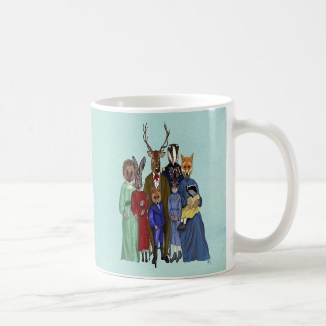 Caneca De Café Família Woodland (Direita)