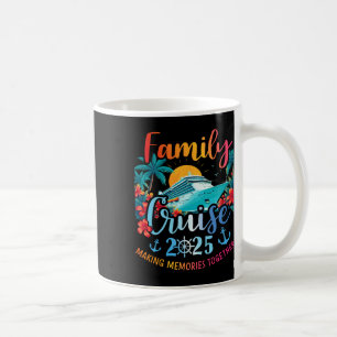 Caneca De Café Familiar Cruise 2025 Memórias do Fazer Boat Vac