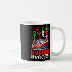 Caneca De Café Familiares Cruise 2024 Memórias Papais noeis Xmas